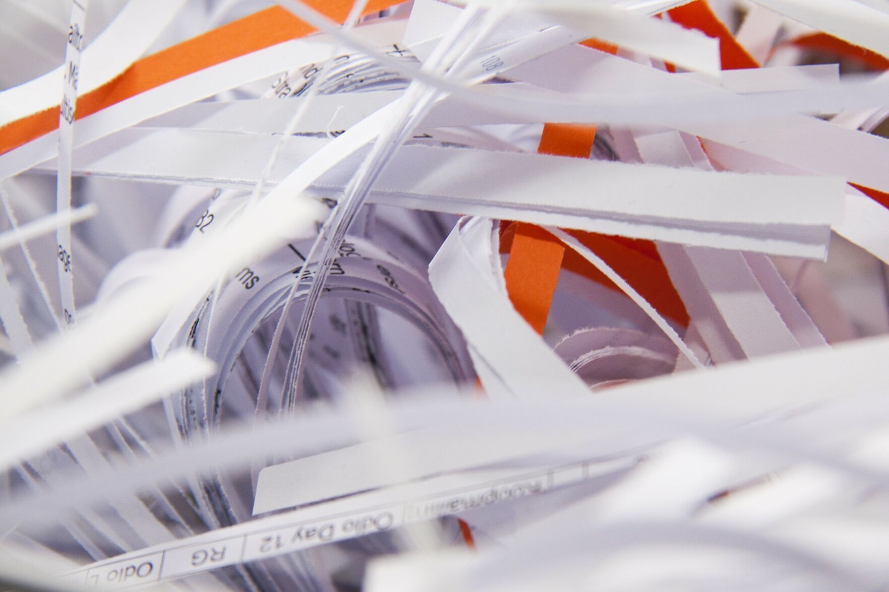 Office supplies and paperwork